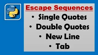 Python Tutorial in Urdu Escape Sequences in Python Uses of Escape Sequences