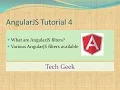 AngularJS Tutorial 4 Angular Filter