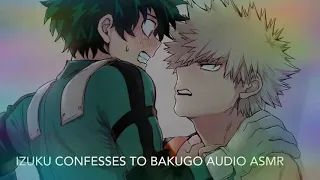 my hero academia deku confesses to bakugo bakudeku audio yaoi asmr