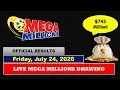 Mega Millions Winning Numbers For Friday July 24 2026 743M Jackpot Results