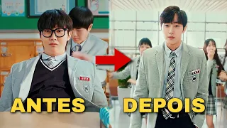 Nerd Fraco Troca de Corpo com um CHEFE DA MÁFIA após Cair de um prédio