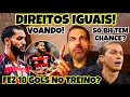 ALÔ, FILIPE! JUNINHO PEDINDO PASSAGEM NO TREINO, MAS PRECISA TER MINUTAGEM IGUAL AO BH! DEIXA JOGAR!