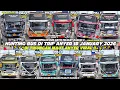 Lagu HEBOH‼️FULL TELOLET BASURI🤩Hunting Bus di Tikungan Anyer !! Spesial Trip Anyer Banyak Bus Artis 100+