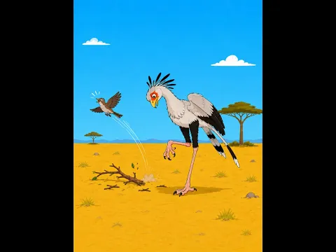 Is The Secretary Bird The Dumbest?