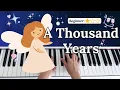 Download Lagu A Thousand Years - Christina Perri⎮Easy Slow Piano Tutorial