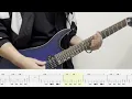 【TAB譜】花冷え。 - メタ盛るフォーゼ！【ギター弾いてみた】