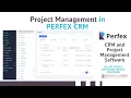 Project Management in PERFEX CRM