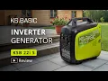Lagu Overview and Start Guide for the K\u0026S Basic KSB 22i S Inverter Generator (2 kW)