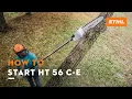 How to Start HT 56 C-E STIHL Tutorial