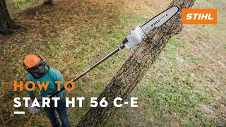 How to Start HT 56 C-E STIHL Tutorial