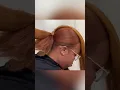 Easy Braided Ponytail with braiding hair
