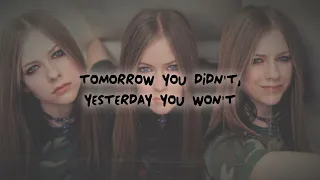 avril lavigne lyrics b side