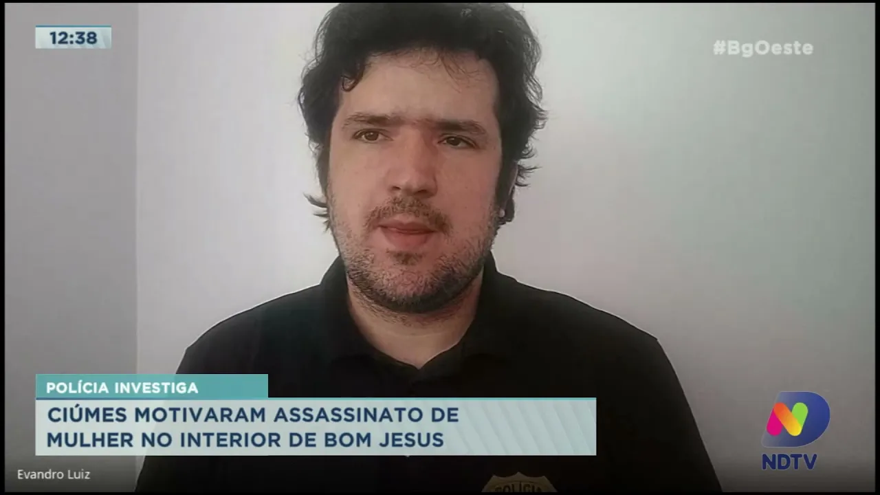 Ciúmes motivaram assassinato de mulher no interior de Bom Jesus