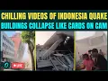 Indonesia Eart uake LIVE Buildings COLLAPSE As Residents FLEE After 7 7 Quake HITS Flores