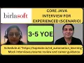 Birlasoft Java Interview Questions Core Java Interview Questions