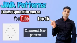 How to print Diamond star pattern program in java
