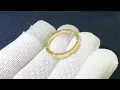Download Lagu Maillon Panthère wedding band, 18k yellow gold