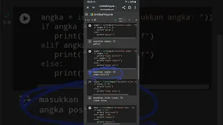 Belajar if Else Python di google colab