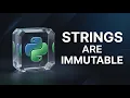 39 Python String Immutability Explained Why Strings Cannot Be Changed With Examples