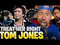 Reaction to Tom Jones Treat Her Right Live — Stage Madness \u0026 Surprise Kiss(es)