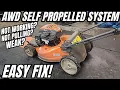 Husqvarna AWD Mower Self Propel Not Working
