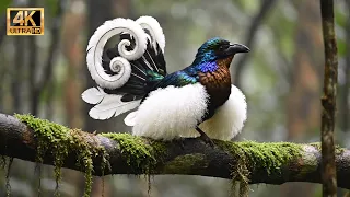 Hidden Mysteries of the Most Beautiful Feathered Rainforest Birds | 8K Nature ASMR