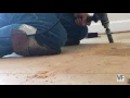 Wood Flooring Trick of the Trade Removing Particleboard