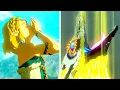 Zelda Tears of The Kingdom - All Dragon Transformation Scenes
