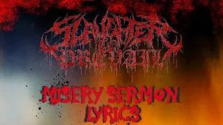 Slaughter To Prevail - Misery Sermon (Lyrics)