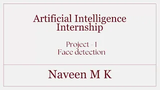 Codeclause - Face Detection Artificial Intelligence