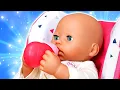 Download Lagu Baby Annabell doll \u0026 Baby doll feeding time \u0026 cooking toy food. Baby dolls videos for kids.