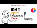 Converting 15 Kilograms kg to Pounds lb Your Complete Guide to Conversion