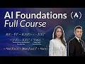 AI Foundations Course - Python Machine Learning Deep Learning Data Science