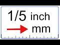 Convert Inch to Millimeters