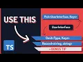 Typescript Utility Types you must know - Pick Omit Partial Record BONUS TIP
