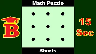 9 Dots 4 Lines Puzzle 