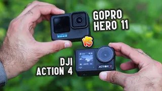 Download GoPro 11 vs DJI Action 4 - BEST Action Camera in 2023 MP3