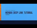 Mendix Deep Link