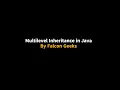Java tutorial for beginners Multilevel Inheritance in JAVA Falcon Geeks
