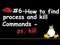 Linux - How to find process ID and kill