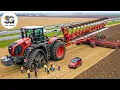 Wie der CLAAS XERION mit fast 1200 PS den Boden bearbeitet | 85 GIGANTISCHE LANDMASCHINEN