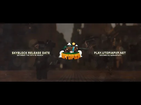 Minecraft server video for Utopia