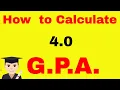 How to Calculate GPA 4 0 Grade Point Average Formula