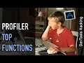 DevTools hacking Profiler Top functions mode