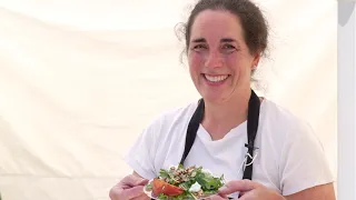 Sarah Cook Cooking Demo at Natividad 2022