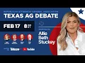 Texas Attorney General Debate Moderated By Allie Beth Stuckey 26