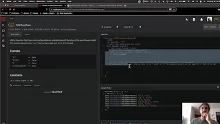 Javascript Valid Parentheses Codewars