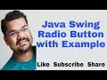 Java Swing Radio Button Example Swing Button Group Java Swing Radio Button Only One Selected