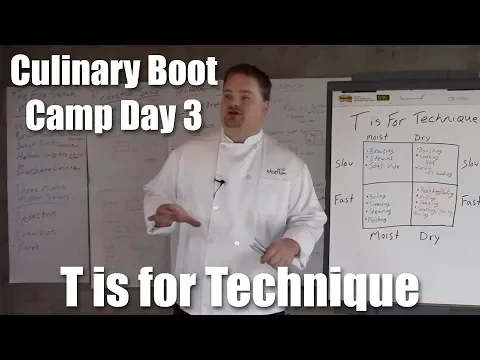 T is for Technique | Culinary Boot Camp Day 3 | Stella Culinary School