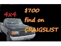 700 Truck found on Craigslist Find deals like this too